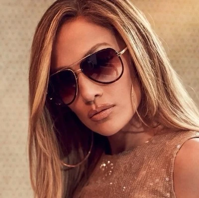 Quay Australia Sunglasses xJ Lo All In Mini Tort Brown Fade MINI Sunnies 37383 - Image 1 of 4