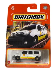 Matchbox Renault Kangoo Shell Van White 30/100 1:64 Diecast Delivery Vehicle - Picture 1 of 7