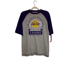 NWT Majestic NBA Lakers graphic tee size XL mens  - Picture 1 of 4