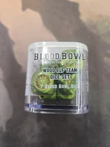 Juego de dados Blood Bowl Wood Elf Team Warhammer - Games Workshop - Imagen 1 de 2