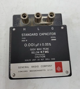 *CONDENSADOR ESTÁNDAR RADIO GENERAL 1409-F (134920-2D AO FF4) - Imagen 1 de 9