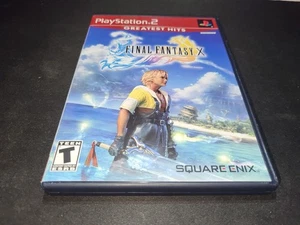 Final Fantasy X 10 Greatest Hits Playstation 2 PS2 LN perfect COMPLETE+reg card! - Picture 1 of 5