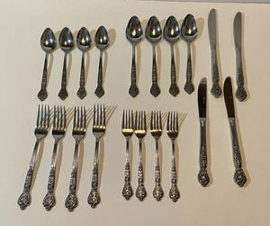 Vintage Versailles MSI Japan Edelstahl 20 Teile Service für 4 - Bild 1 von 6