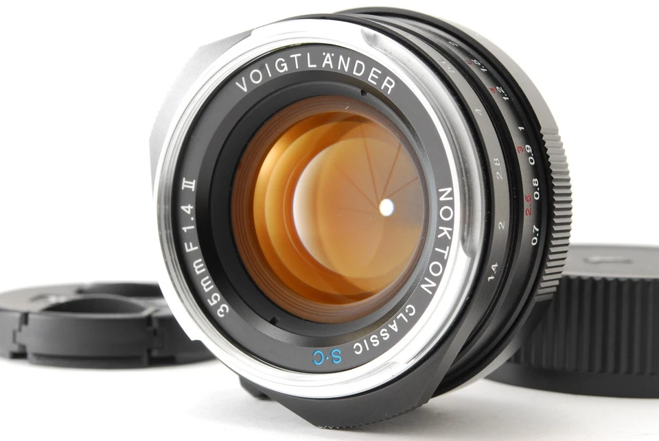 [Excelente como nuevo] Lente Voigtlander NOKTON Classic 35 mm F/1,4 II SC VM ... - Imagen 1 de 4