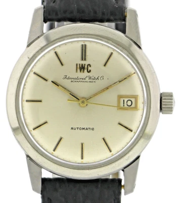 IWC Schaffhausen Ref. 910 Cal. 8541B Automatic Herrenuhr Dresswatch Stahl 1968 - Bild 1 von 4