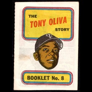 TONY OLIVA 1970 Topps Story Booklet #8 Booklet No. 8 The Tony Oliva Story - Picture 1 of 5