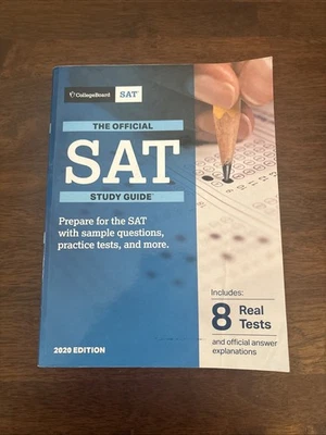 Official SAT Study Guide 2020 Edition by The College Board Paperback - 8 Tests - Image 1 of 2