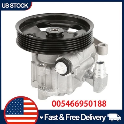 para Mercedes-Benz W204 C300 2010-2012 C350 E350 bomba de direção hidráulica com reservatório - Imagem 1 de 4