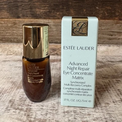 Estée Lauder Advanced Night Repair матрица для глазного концентрата 0,17 унц / 5 мл - новая в коробке - Изображение 1 из 4