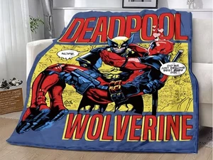 Miniso Deadpool & Wolverine Blanket Size 100cmx150cm - Picture 1 of 3