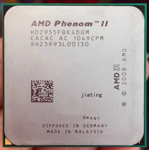 AMD Phenom II X4 955 Socket AM3 CPU Processor 3.2 GHz Quad-Core 125w Desktop - Picture 1 of 2