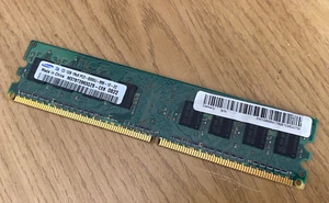 Samsung M378T2863QZS-CE6 1GB Memory RAM PC2-5300U-555-12-ZZ - Picture 1 of 3