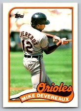 1989  Topps Traded #23T Mike Devereaux Baltimore Orioles
