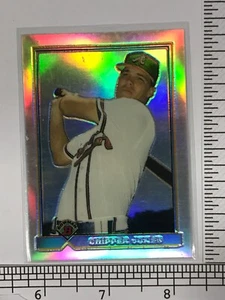 2002 Bowman Chrome Chipper Jones 1991 Rookie Refractor #569 Braves - Picture 1 of 2