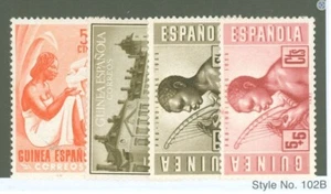 Spanish Guinea #340, #324, #326, B25 Mint HR - Picture 1 of 1