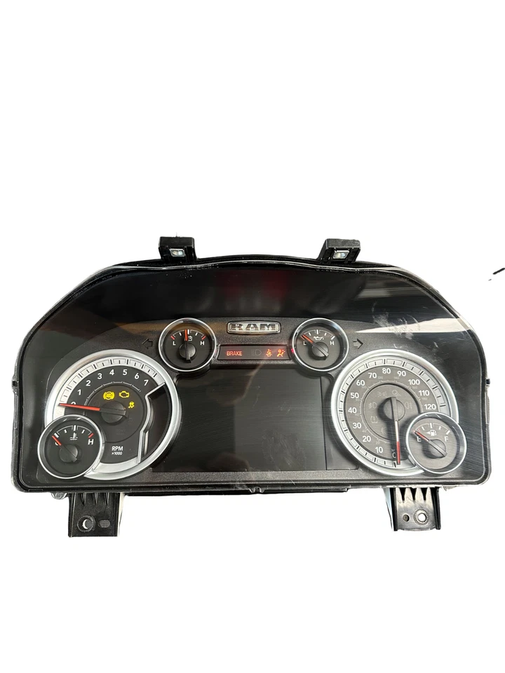 Cuadro de instrumentos velocímetro 2015 RAM 1500/2500 panel de pantalla de 7" 144.716 millas Foto 1 de 3
