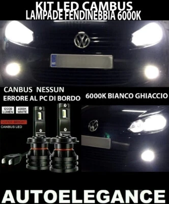 Leuchten Nebelscheinwerfer HB4 LED Cree VW Golf 6 2008-2012 Cambus Weiß Eis - Bild 1 von 4