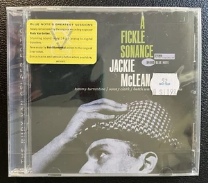 Jackie McLean A Fickle Sonance 2000 Blue Note CD RVG Edition Sealed New - Picture 1 of 2