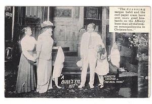 Henrietta Crosman in "The Real Thing" play postcard 1912 - Bild 1 von 2