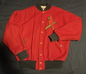 100% Authentic 1946 Stan Musial Cardinals Mitchell Ness Jacket Large RARE - Picture 1 of 8
