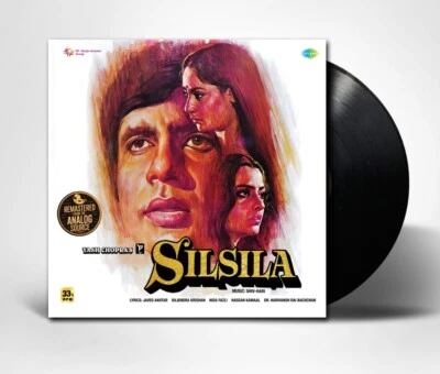 SILSILA - NEW BOLLYWOOD LP VINYL RECORD (33 RPM, GATEFOLD COVER) - Image 1 of 4