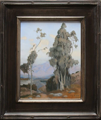 PINTURA DE EUCALIPTO ~ PREGUNTA ARTISTA LISTADA REBEKAH SISK ~ ESTUDIO DE COCHTELERA MARION Foto 1 de 4