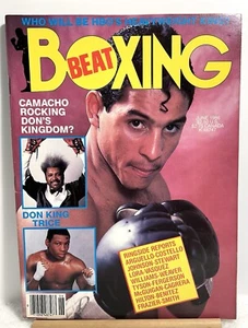 BOXING BEAT VOLUME 1 #6 JUNE 19 "CAMACHO ROCKING DON'S KINGDOM?" NEWSSTAND - Imagen 1 de 24