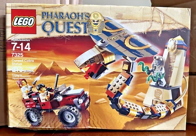 *RARE* Lego Pharaoh's Quest: Cursed Cobra Statue (7325) - New in Sealed Box! - Image 1 of 4