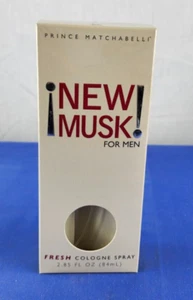 New Musk by Prince Matchabelli for Men 2.85 oz Fresh EDC Spray Brand New - Picture 1 of 3