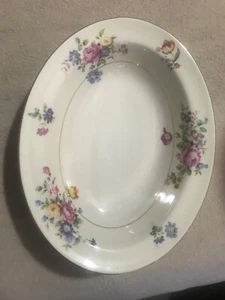 Theodore Haviland "Pasadena" Pattern Oval Serving Dish 9 3/4"X7 1/2"-USA - Picture 1 of 4
