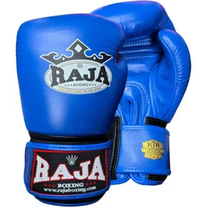 Boxing Gloves Raja RBGV-1 Blue Muay Thai - Picture 1 of 6