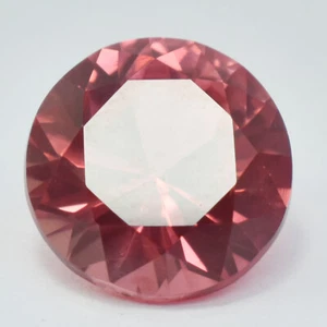 Padparadscha Sapphire 7.95 Ct Round Cut CERTIFIED Natural Loose Gemstone - Picture 1 of 13