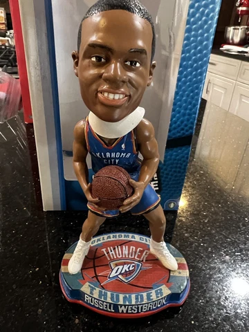 Oklahoma City Russell Westbrook Action Bobblehead NBA Foco 2012 Cover