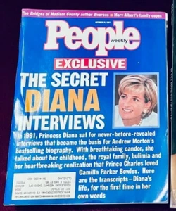 Vintage October 13,1987 People Magazine Princess Diana Interviews +Bonus Book - Picture 1 of 6