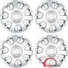 4 X WHEEL TRIMS HUB CAPS WHEEL COVERS FITS FORD C-MAX S-MAX 16&quot; R16 SILVER