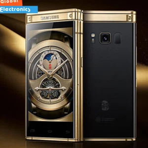 Original Samsung W2018 6GB RAM Dual SIM 12MP 4.2" Unlocked 4G Flip Smartphone - Afbeelding 1 van 12