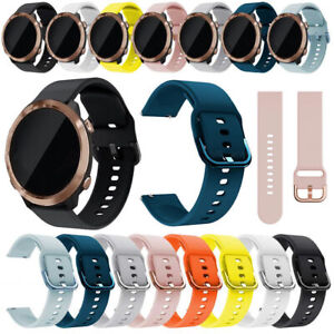 20mm Universal Silicone Watch Band Strap Quick Release For Garmin Forerunner 645