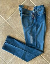 Polo Ralph Lauren Hampton Straight Fit 48x30 Mens Jeans 48 X 30 Faded Blue