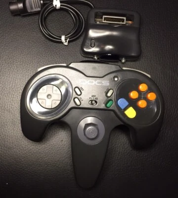 Doc’s Wireless Controller (Nintendo 64) *Works & Tested* *Has Reciever* N64 - Image 1 of 4