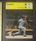 1977 Sportscaster Rod Carew Minnesota Twins Bat Magic Baseball Grande Carte MLB