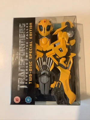 TRANSFORMERS REVENGE OF THE FALLEN DVD BUMBLEBEE TRANSFORMING CASE UK RELEASE - Image 1 of 4