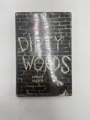 The Anatomy of Dirty Words by Edward Sagarin (1st, Hardcover, 1962) - Image 1 of 4
