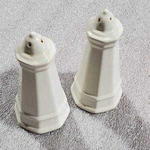 Vintage Pfaltzgraff Heritage Weiß Salz & Pfefferstreuer Set - Bild 1 von 5