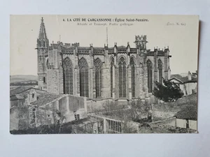 CPA 11 La Cité de Carcassone - Eglise Saint-Nazaire - Imagen 1 de 2