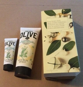 Korres Pure Greek Olive Body Cream CHAMOMILE TEA Collection 6.76oz & 1.35oz NIB - Picture 1 of 5