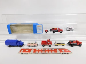 CG304-0,5 #6x Roco H0 / 1:87 Fw / THW / Asb-Krankenwagen: 1337 etc,Mint + 1x Box - Picture 1 of 3