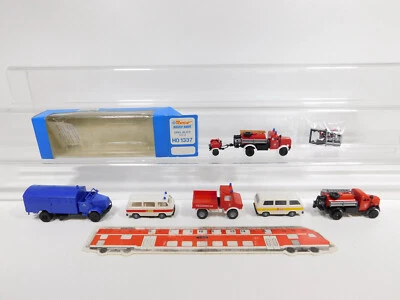 6X Roco H0 1:87 FW/THW/ASB-Ambulanza: 1337 Ecc, Mint+1X Box #CG304-0,5 - Immagine 1 di 3