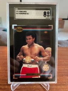 1991 Ringlords #40 MUHAMMED ALI *GOAT ALERT* SGC 8 NM-MT - Bild 1 von 2