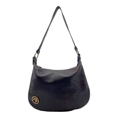 Vintage 70s ETIENNE AIGNER Large Handmade Leather Shoulder Bag Handbag OXBLOOD - Image 1 of 4