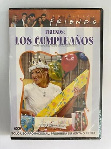 FRIENDS TV SERIES, LOS CUMPLEAÑOS, 2005 MEXICAN DVD, PROMO, STILL SEALED, COMEDY - Imagen 1 de 2